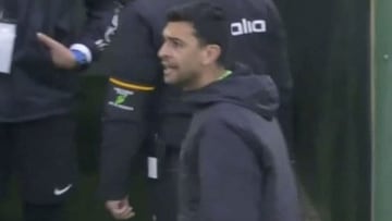 Pastore se expone a una dura sanci¨®n por insultar al colegiado