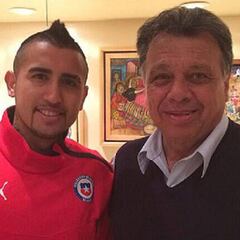 Los elogios entre Vidal y Elías Figueroa por redes sociales