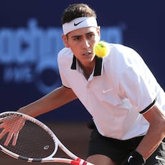 Tabilo da pelea, pero cae en el Cachantun Open