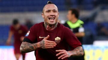 Nainggolan tumba al Milan y calienta el Juventus-Roma