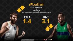 Real Madrid vs. Unicaja (partido 1): horario, dónde ver, pronósticos, estadísticas y cuadro