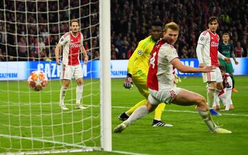 Lucas Moura también anotó el segundo del Tottenham, que supuso el 2-2.