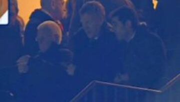 David Moyes, en el palco del Calderón.