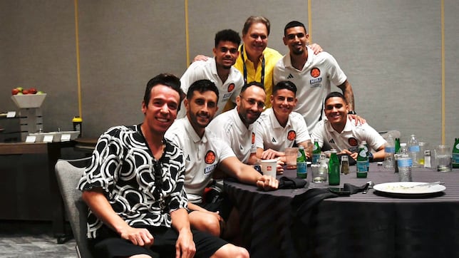 Rigo Urán visita a la Selección Colombia antes del debut