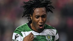 Gelson Martins con el Sporting. 