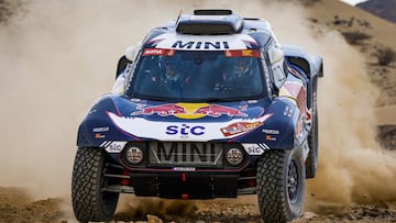 #300 Sainz Carlos (esp), Cruz Lucas (esp), Mini, X-Raid Mini JCW Team, Auto, action during the shakedown of the Dakar 2021 in Jeddah, Saudi Arabia on December 31, 2021 - Photo Florent Gooden / DPPI
 AFP7 
 31/12/2020 ONLY FOR USE IN SPAIN