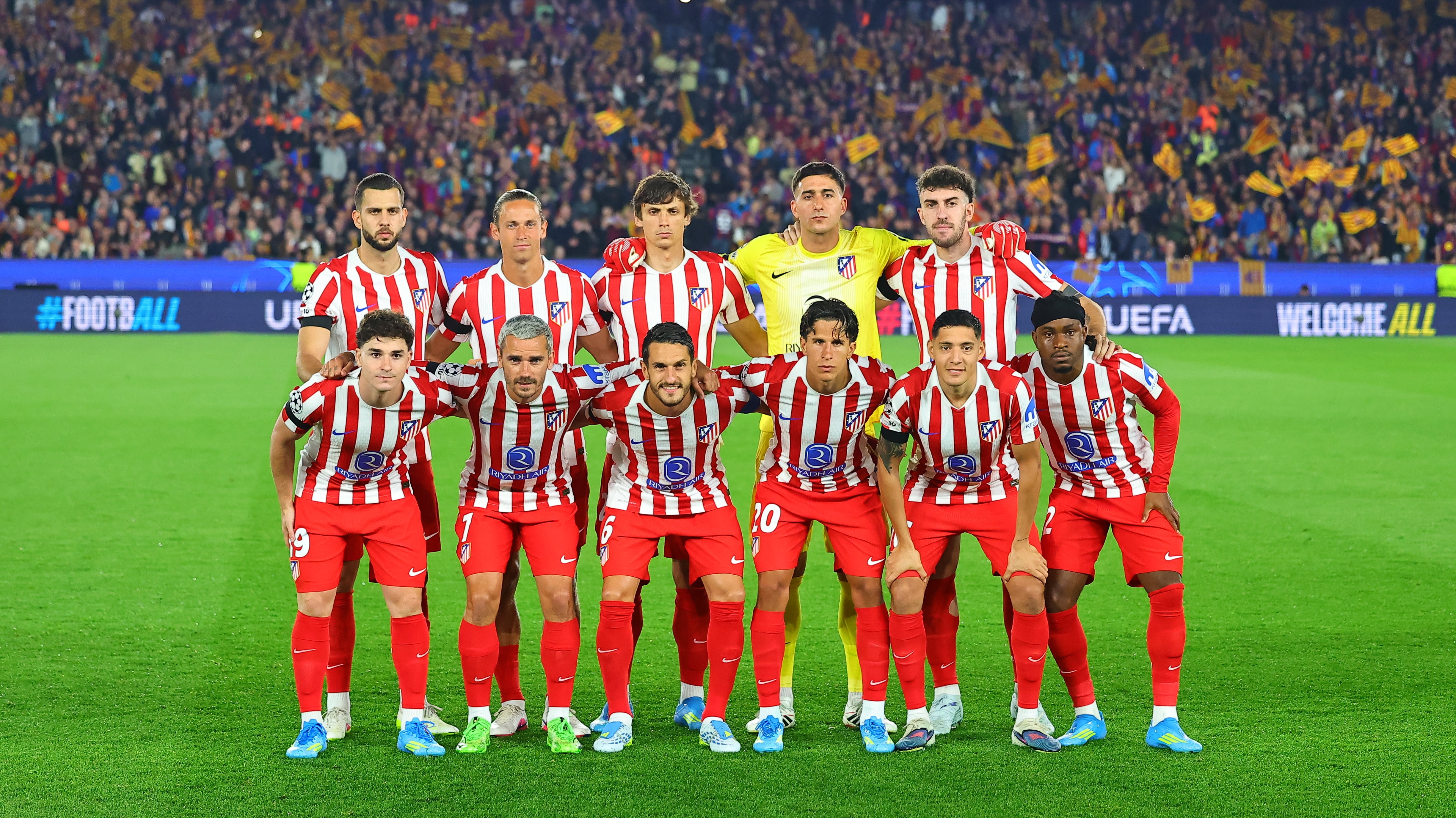 1x1 del Atlético: Julián arma el taco y Le Normand lo defiende