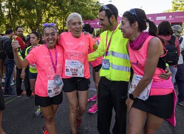 Las calles de Madrid se tiñen de rosa