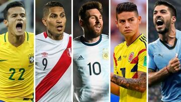 Copa América 2019: conoce las estrellas de las 12 selecciones