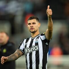 Bruno Guimarães renueva con el Newcastle hasta 2028