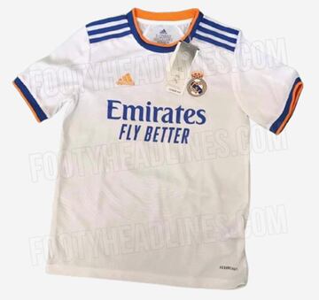 Filtración de la camiseta para la temporada 21/22 del Real Madrid 