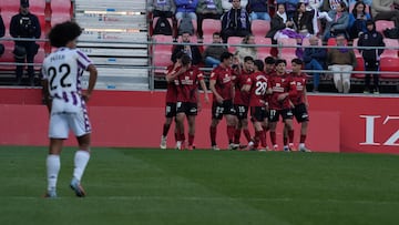 22/03/26 PARTIDO SEGUNDA DIVISION
MIRANDES - REAL VALLADOLID
GOL ALEGRIA