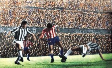 Partido de las semifinales de la VII Copa de Ferias en la temporada 1964-1965, Atlético de Madrid-Juventus.