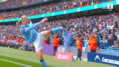 ¡Es un animal insaciable de gol! El hat-trick de Haaland en 18′ para dejar a Slot en el alambre