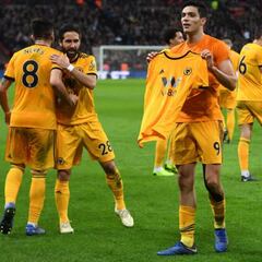 Raúl Jiménez, con gratos recuerdos de Wembley