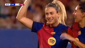 Una obra de arte solo al alcance de los elegidos: Alexia firma el gol que todos sueñan con marcar