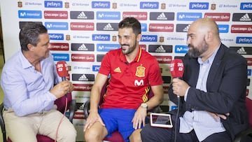30/08/17 ENTREVISTA A DAVID VILLA
SELECCION ESPAÑOLA ESPAÑA