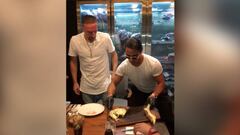 El vídeo polémico de Ribéry: se comió un filete bañado en oro