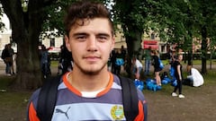 Giuliano Gatica, el joven chileno-sueco que entrena con la Roja