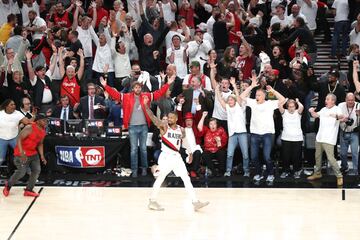 Portland Trail Blazers vencieron a Oklahoma City Thunder en los Playoffs de la NBA