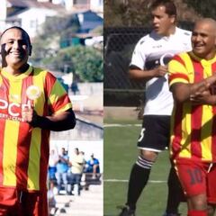 Chupete Suazo regresó al fútbol después del retiro