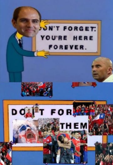 Los memes tras los dichos de Sampaoli