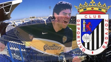 Maradona casi ficha por el Badajoz.