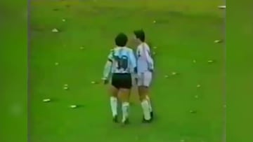 Aquel célebre marcaje de Reyna a Maradona durante 90 minutos