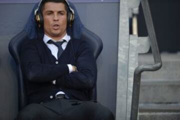 Cristiano Ronaldo no juega en Manchester por molestias musculares