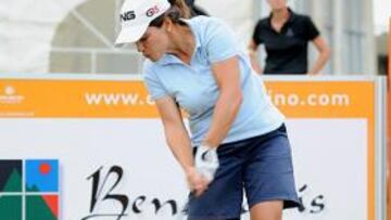 <b>LÍDER PROVISIONAL. </b> María Hernández ha firmado un primer recorrido espectacular y lidera el Open de España.