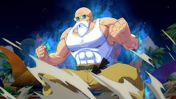 Primeras imágenes en alta calidad del Maestro Muten Roshi en Dragon Ball: FighterZ