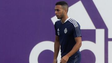 VALLADOLID, 16/09/21. PHOTOGENIC. ENTRENAMIENTO DEL REAL VALLADOLID. ANUAR.