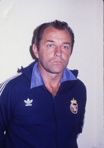 Boskov en su etapa como entrenador del Real Madrid.