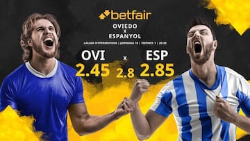 Real Oviedo vs. RCD Espanyol de Barcelona: horario, TV, estadísticas, clasificación y pronósticos