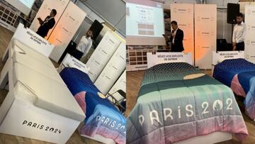 Conoce las polémicas camas que usarán atletas en Juegos Olímpicos