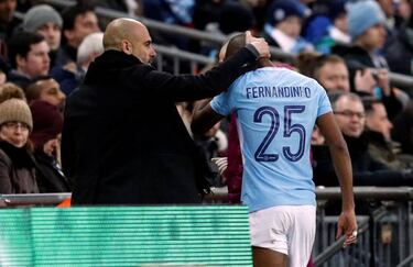 Fernandinho ruled out of Man City's trip to Arsenal