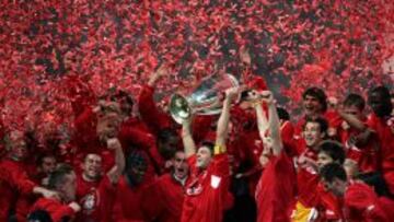 CENIT. La Champions (2005) es el gran éxito de la carrera de Gerrard.