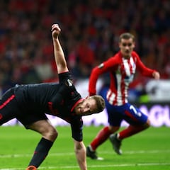 Resumen y gol del Atlético-Arsenal de la Europa League