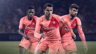 Oficial: el Barcelona lanza su tercera equipación