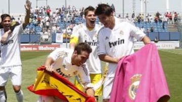 La imagen corresponde a la fiesta del ascenso del Castilla a Segunda, en 2012. Carvajal y Morata coincidir&aacute;n de nuevo esta temporada en el primer equipo.