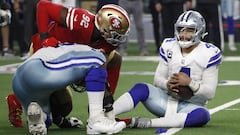 En un duelo que revivi&oacute; una a&ntilde;eja rivalidad en postemporada, Los 49ers frenan los anhelos de los Cowboys de Dallas que suman 28 a&ntilde;os sin ganar un Super Bowl.