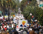 La impresionante toma de los asistentes a marcha contra ICE en San Francisco