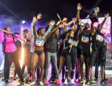 La Nitro Athletics Series de Melbourne reunió a grandes atletas con una afición que disfrutó del atletismo.