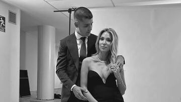 La emotiva felicitación de Álvaro Morata a Alice Campello: “Te conocí siendo dos niños”