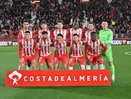 Once del Almería ante el Sanse.