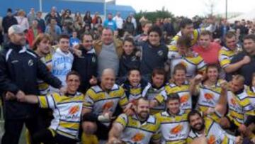 <b>ASCENSO. </b>El CRC Pozuelo Madrid celebra el ascenso a División de Honor en la pasada temporada.