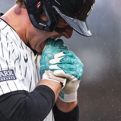 Will Anthony Rizzo play for the Yankees against the Guardians in the AL Championship Series game 1?