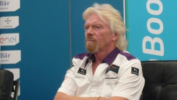 Richard Branson en Londres.