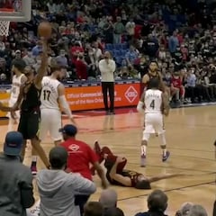 Duele muchísimo: el momento justo de la lesión de Ricky Rubio