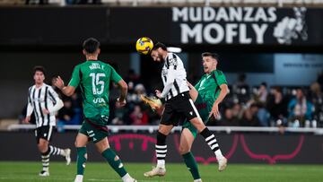 LUIS MUÑOZ, PLAYER OF FC CARTAGENA DURING THE MATCH, FC Cartagena vs Albacete Balompie, regular Hypermotion league match Cartagonova stadium, Cartagena, Region of Murcia Spain, December 20, 2024.